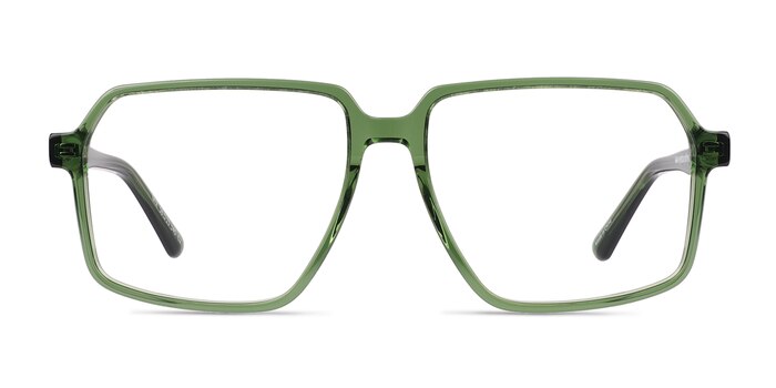 Mix Crystal Green Acetate Eyeglass Frames from EyeBuyDirect