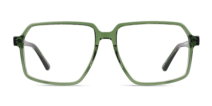 Mix Crystal Green Acetate Eyeglass Frames from EyeBuyDirect