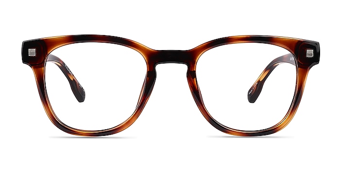 Mulligan Tortoise Plastic Eyeglass Frames from EyeBuyDirect