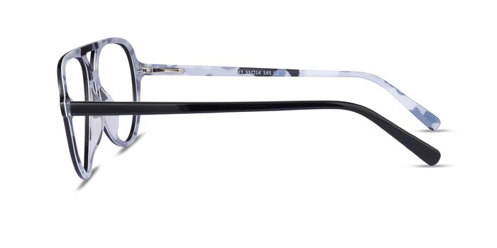 Loft Noir Acétate Montures de lunettes de vue d'EyeBuyDirect