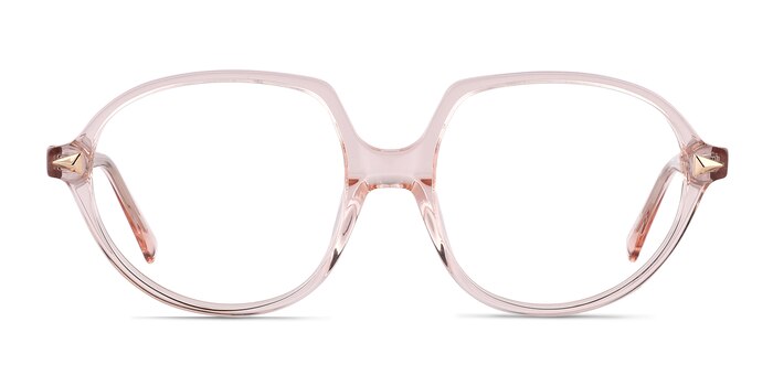 Foster Crystal Champagne Acetate Eyeglass Frames from EyeBuyDirect