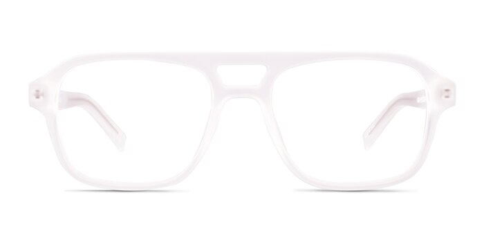 Conifer Matte Clear Eco-friendly Eyeglass Frames from EyeBuyDirect