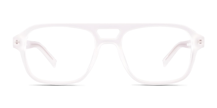 Conifer Matte Clear Eco-friendly Eyeglass Frames from EyeBuyDirect