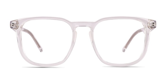 Banyan Shiny Clear Éco-responsable Montures de lunettes de vue d'EyeBuyDirect