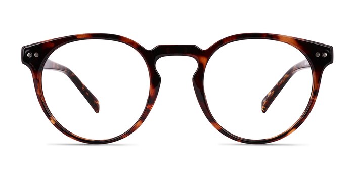 Oak Shiny Tortoise Éco-responsable Montures de lunettes de vue d'EyeBuyDirect