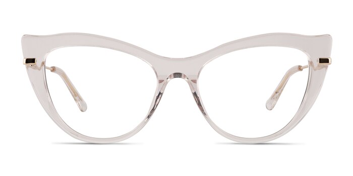 Calla Clear Acetate Eyeglass Frames from EyeBuyDirect