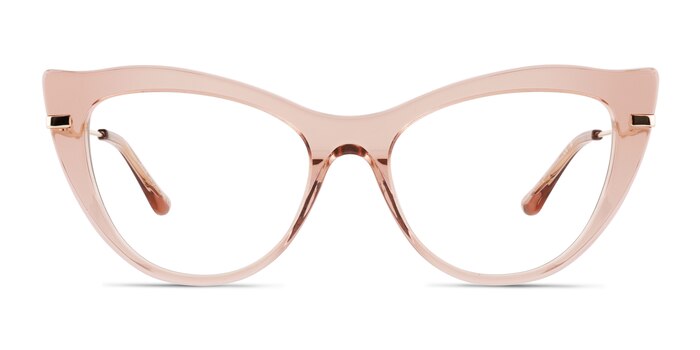 Calla Crystal Pink Acétate Montures de lunettes de vue d'EyeBuyDirect