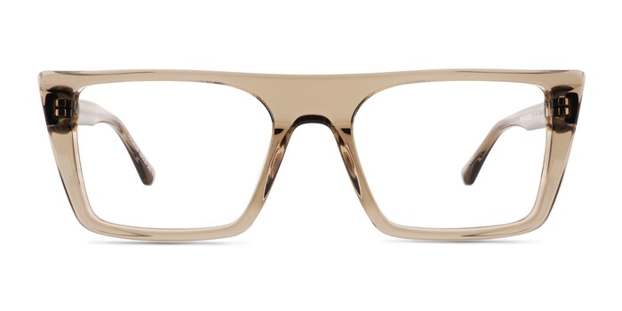 Futurum Crystal Gray Acétate Montures de lunettes de vue d'EyeBuyDirect