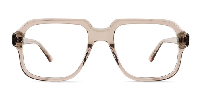 Bramble Translucent Gray Acétate Montures de lunettes de vue d'EyeBuyDirect