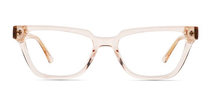 Alyssum Translucent Nude Acétate Montures de lunettes de vue d'EyeBuyDirect
