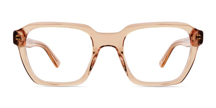 Birch Crystal Brown Acétate Montures de lunettes de vue d'EyeBuyDirect