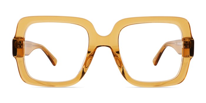 Koru Crystal Brown Acétate Montures de lunettes de vue d'EyeBuyDirect