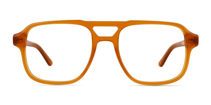 Clay Crystal Yellow Acétate Montures de lunettes de vue d'EyeBuyDirect