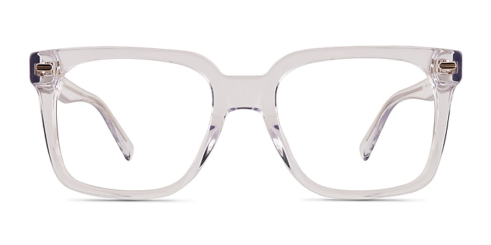 Linden Clear Acetate Eyeglass Frames from EyeBuyDirect