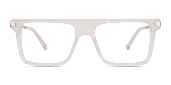 Motus Frosted Clear Acétate Montures de lunettes de vue d'EyeBuyDirect