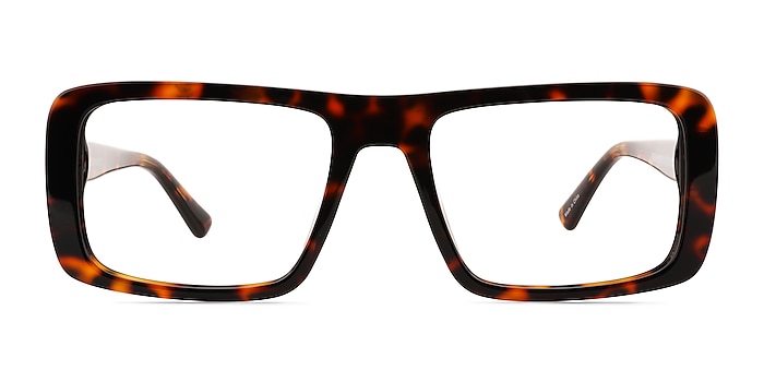Elapso Brown Tortoise Acétate Montures de lunettes de vue d'EyeBuyDirect