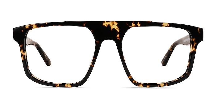 Tempus Spotty Tortoise Acetate Eyeglass Frames from EyeBuyDirect
