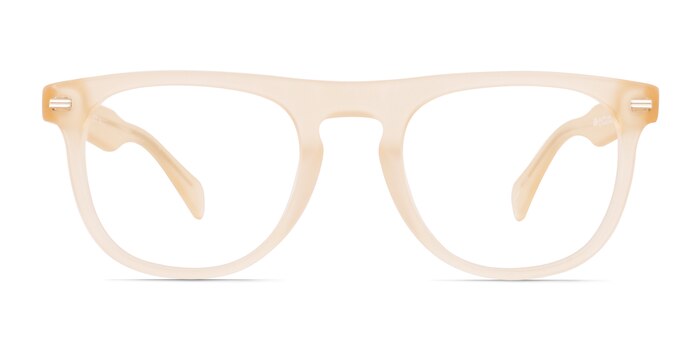 Chrono Matte Crystal Melon Acetate Eyeglass Frames from EyeBuyDirect