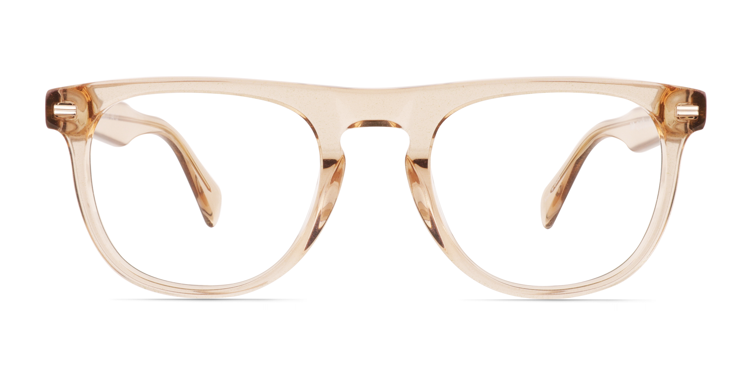 Chrono Round Crystal Nude Glasses For Women Eyebuydirect Canada