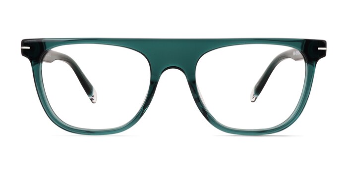 Mentis Crystal Blue Acetate Eyeglass Frames from EyeBuyDirect
