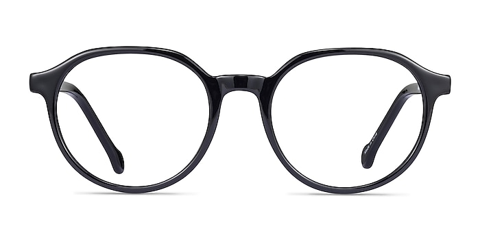 Frolic Black Plastic Eyeglass Frames from EyeBuyDirect