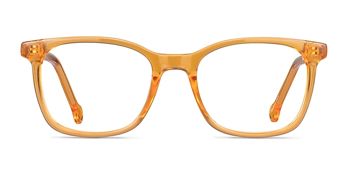 Jubilee Clear Brown Plastique Montures de lunettes de vue d'EyeBuyDirect