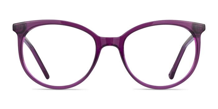 Hodgepodge Violet Plastique Montures de lunettes de vue d'EyeBuyDirect