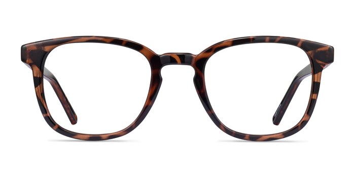 Hullabaloo Tortoise Plastic Eyeglass Frames from EyeBuyDirect