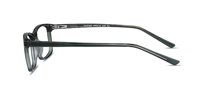 Gazebo Clear Green Plastic Eyeglass Frames from EyeBuyDirect