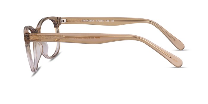 Skedaddle Clear Champagne Plastique Montures de lunettes de vue d'EyeBuyDirect