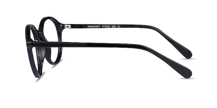 Grommet Noir Plastique Montures de lunettes de vue d'EyeBuyDirect