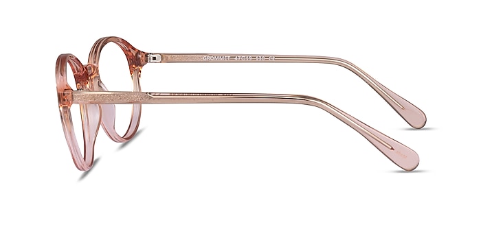 Grommet Clear Champagne Plastique Montures de lunettes de vue d'EyeBuyDirect