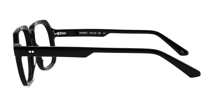 Everest Black Acetate Eyeglass Frames from EyeBuyDirect