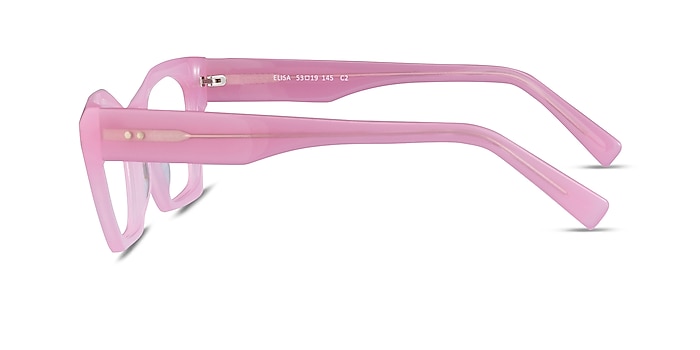 Elisa Pink Acetate Eyeglass Frames from EyeBuyDirect