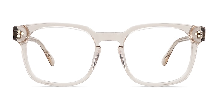 Dreams Crystal Brown Acetate Eyeglass Frames from EyeBuyDirect