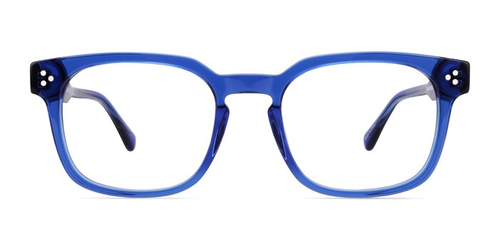 Dreams Crystal Blue Acétate Montures de lunettes de vue d'EyeBuyDirect