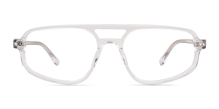 Meditate Crystal Clear Acétate Montures de lunettes de vue d'EyeBuyDirect