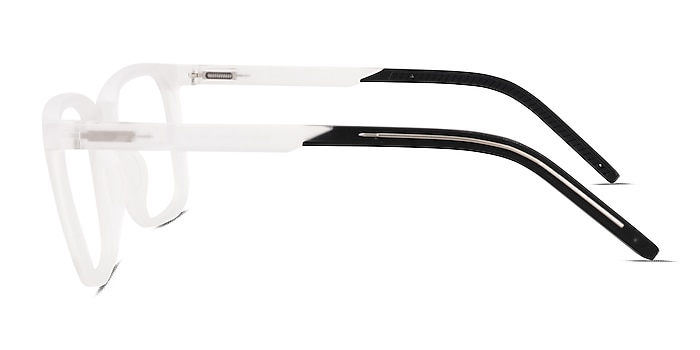 Accelerate Matte Clear Plastic Eyeglass Frames from EyeBuyDirect