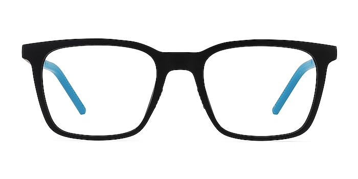 Accelerate Matte Black Plastique Montures de lunettes de vue d'EyeBuyDirect