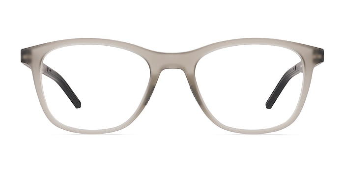 Upward Matte Crystal Gray Plastic Eyeglass Frames from EyeBuyDirect