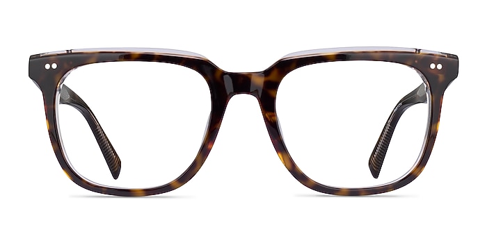 Sharp Glasses Rims Kerr Tortoise Clear Full Rim Eyeglasses | Eyebuydirect