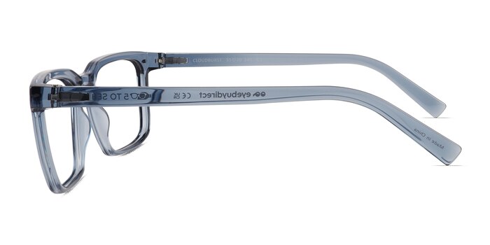 Cloudburst Clear Gray Plastic Eyeglass Frames from EyeBuyDirect