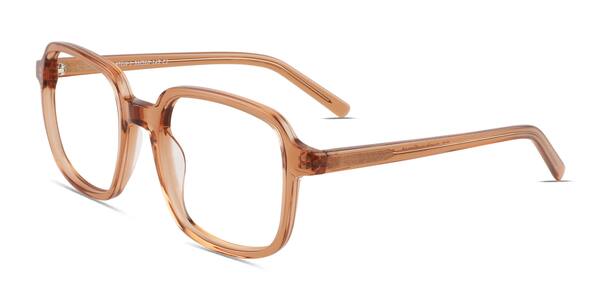 Clear Brown Gaston -  Acetate Eyeglasses