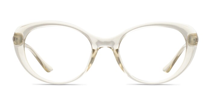 Sunburst Clear Yellow Plastique Montures de lunettes de vue d'EyeBuyDirect