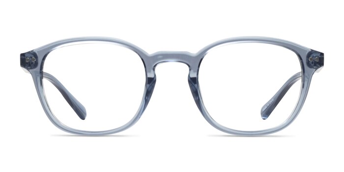 Skydrop Clear Gray Plastic Eyeglass Frames from EyeBuyDirect