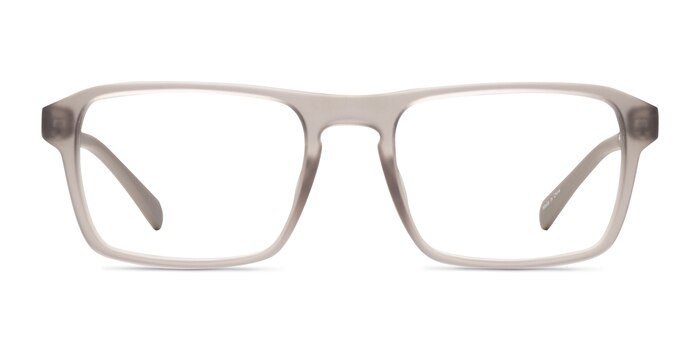 Stormwind Clear Gray Plastic Eyeglass Frames from EyeBuyDirect