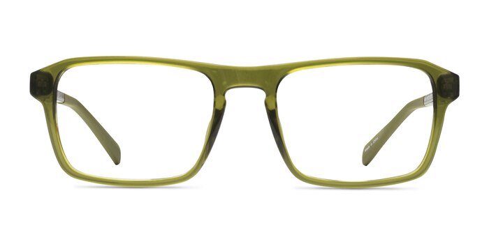 Stormwind Clear Green Plastic Eyeglass Frames from EyeBuyDirect