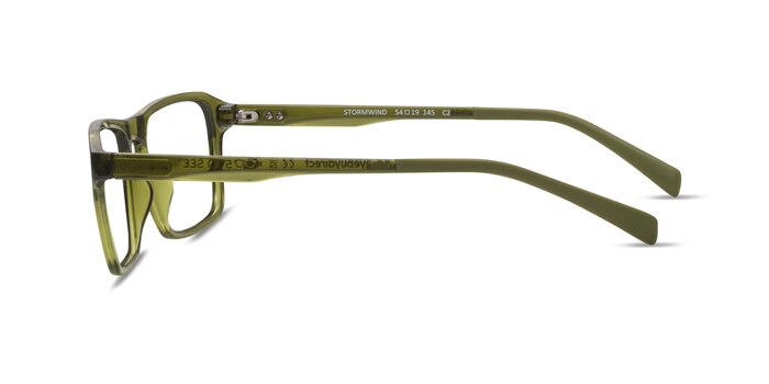 Stormwind Clear Green Plastique Montures de lunettes de vue d'EyeBuyDirect