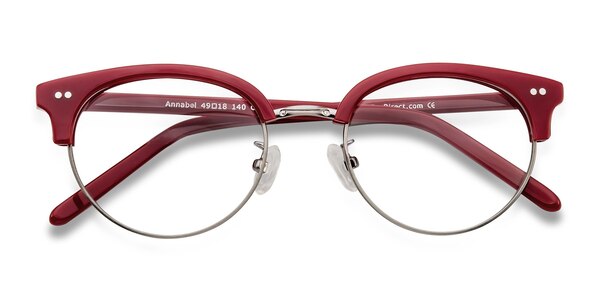 Annabel prescription eyeglasses (Red)