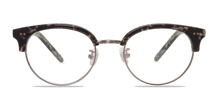 Annabel Gunmetal/Tortoise Acetate-metal Montures de lunettes de vue d'EyeBuyDirect